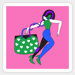 Handbag Love 3 Sticker